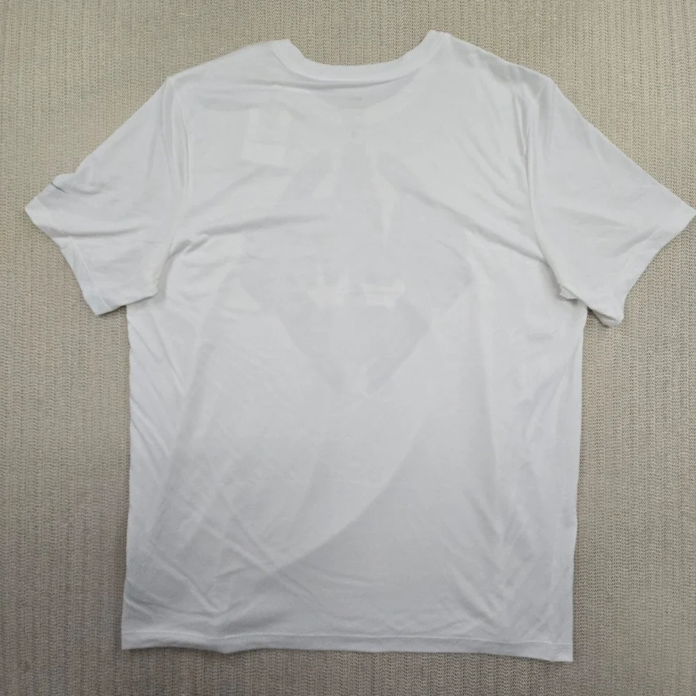 Nike Dri-Fit New Orleans Saints Shirt Mens XL White Short Sleeve NFL Football
